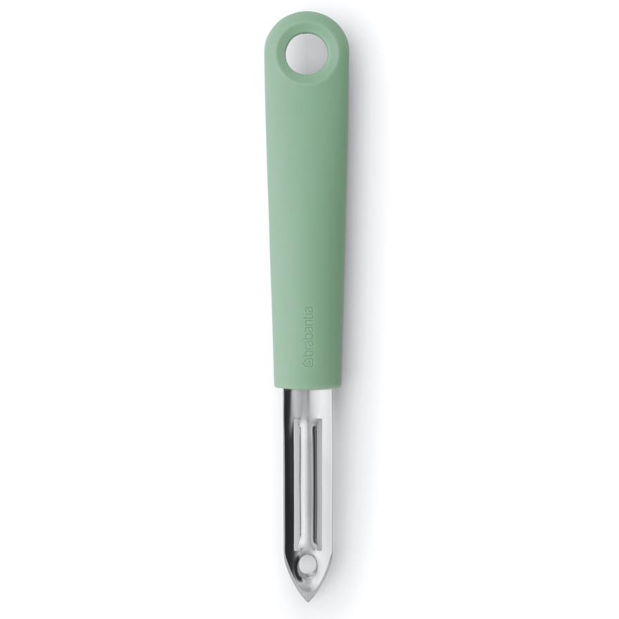 Brabantia Tasty+ Stainless Steel Food Peeler Plus Zester (1.5 x 2.6 x 17.6 cm)