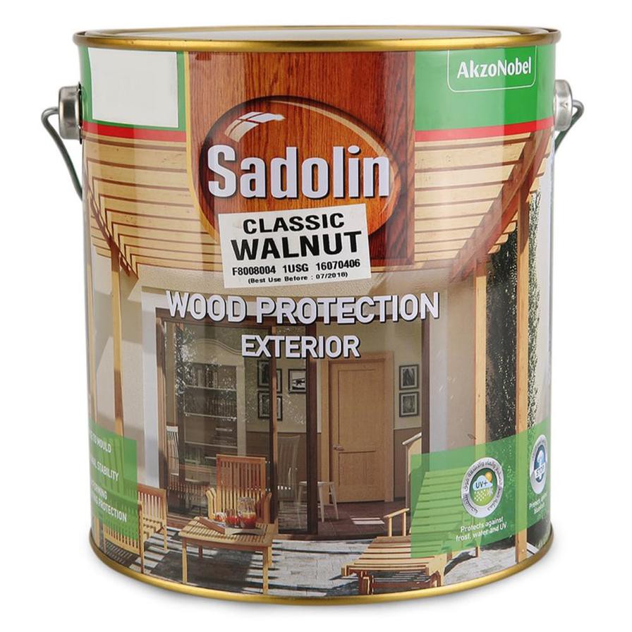 Sadolin Wood Protection Exterior (3.8 L, Classic Wallnut)