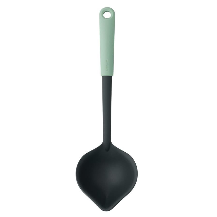 Brabantia Tasty+ Soup Ladle Plus Scraper Tool (7.7 x 9.5 x 32.8 cm)