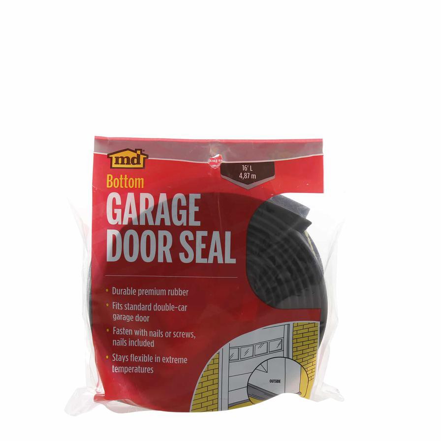 M-D Garage Bottom Door Rubber Sealer (488 cm)