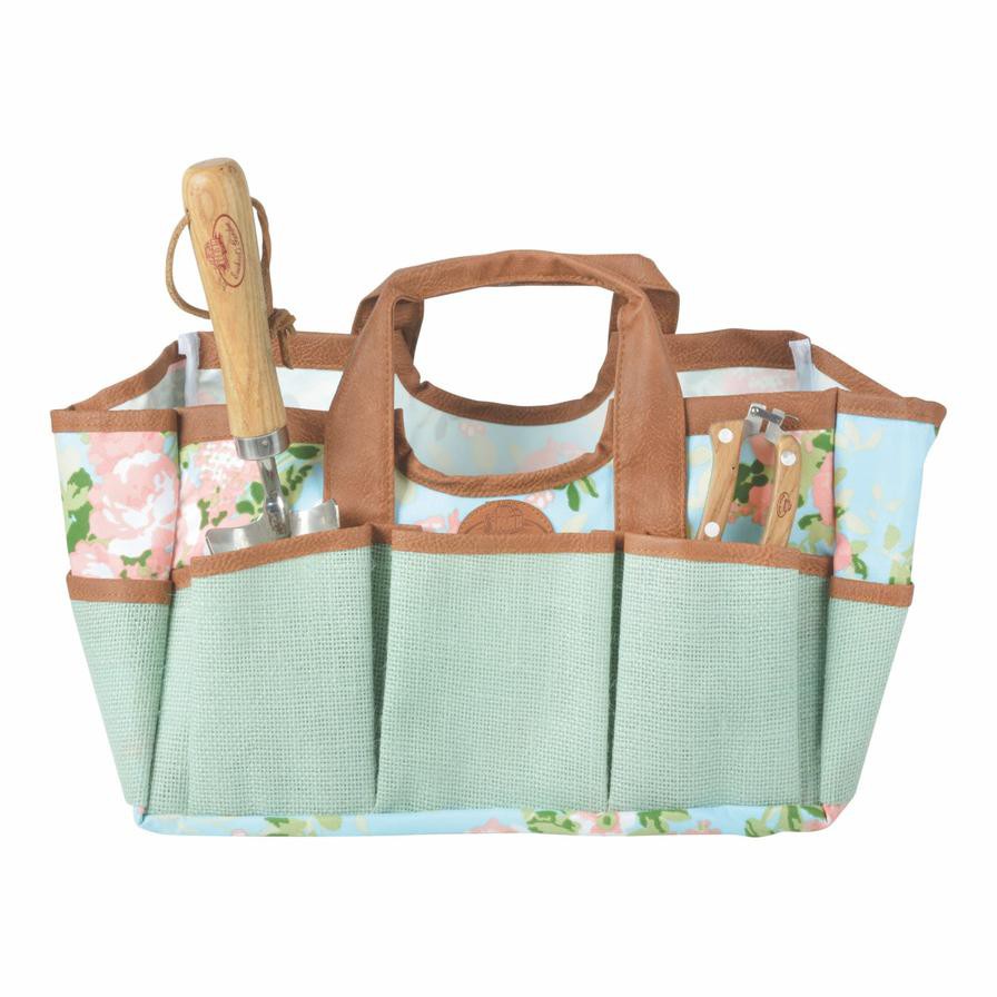 Fallen Fruits Rose Patterned Tool Bag (29 x 24 x 25 cm)