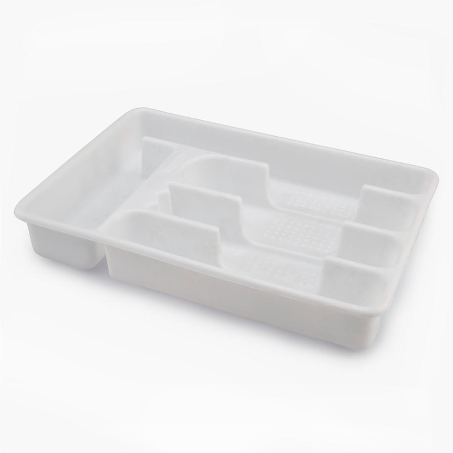 Rubbermaid 5-Compartment Cutlery Tray (White)