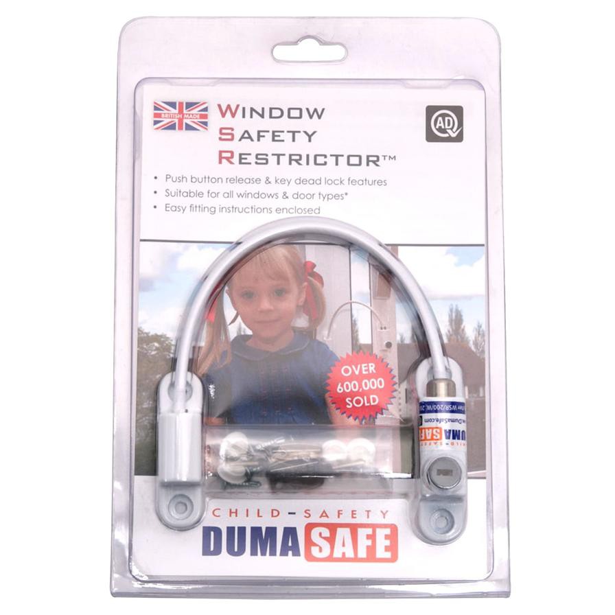 Duma Safe DSW003 Window Lock Restrictor (White)