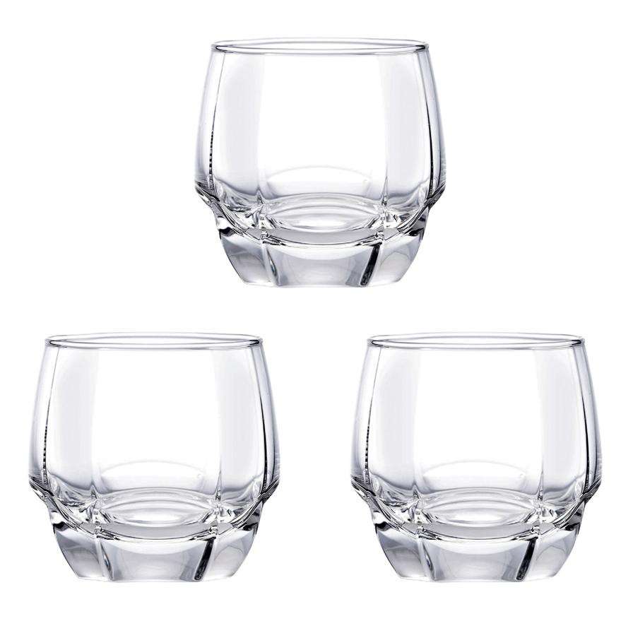 Ocean Charisma Rock Glass Set (340 ml, 3 pcs)