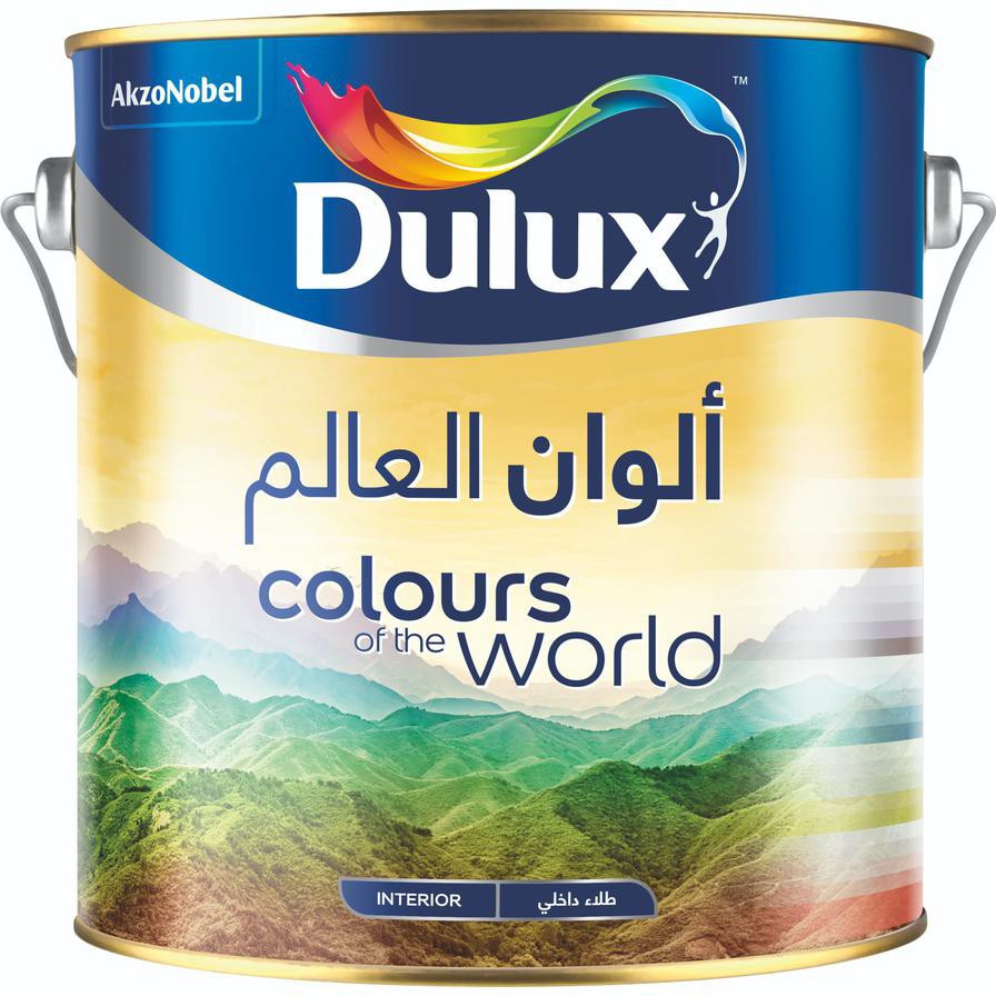 Dulux Colours Of The World Interior Paint (18 L, Silk White)