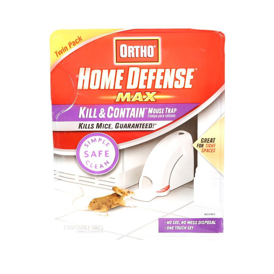 Ortho Home Defense Max Kill & Contain Mouse Trap