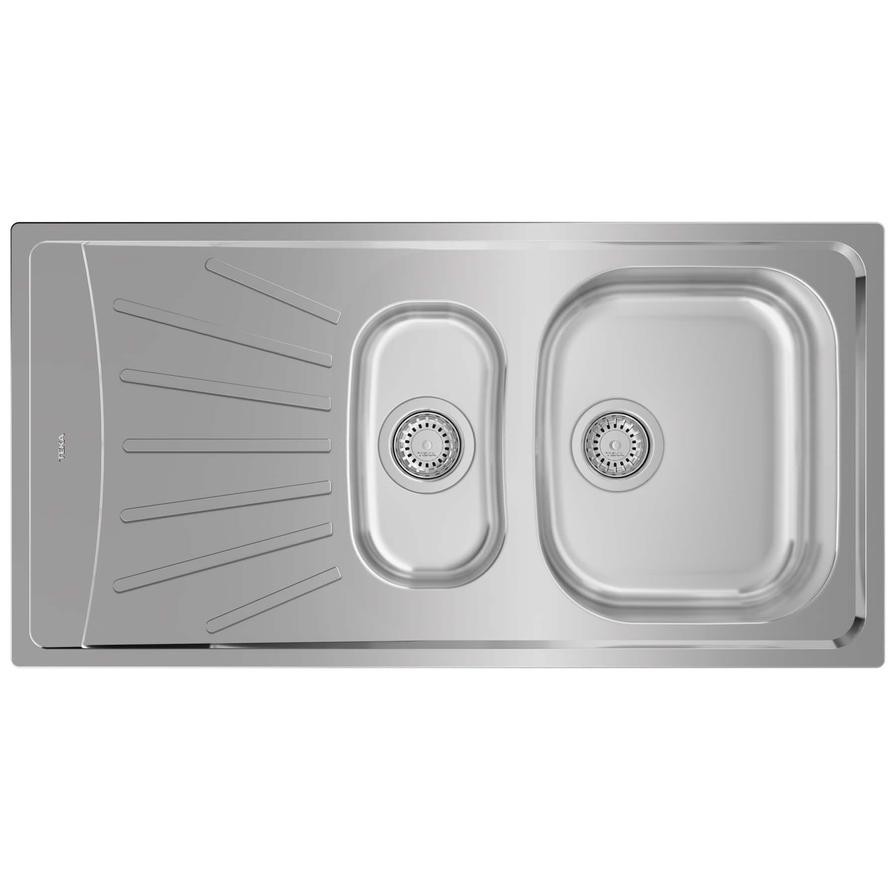 Teka Starbright Stainless Steel Inset Reversible Sink (50 x 98 cm)