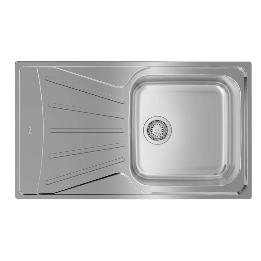 Teka Starbright Stainless Steel Inset Reversible Sink (50 x 86 cm)