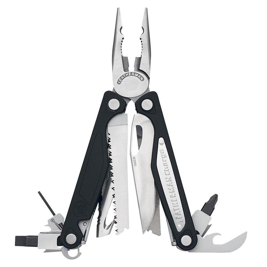 Leatherman 18 in 1 Multi Tool (10 cm, Black/Silver)