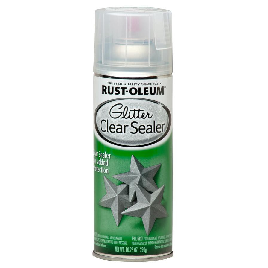 Rust-Oleum Specialty Glitter Spray Paint (290 g, Clear Sealer)