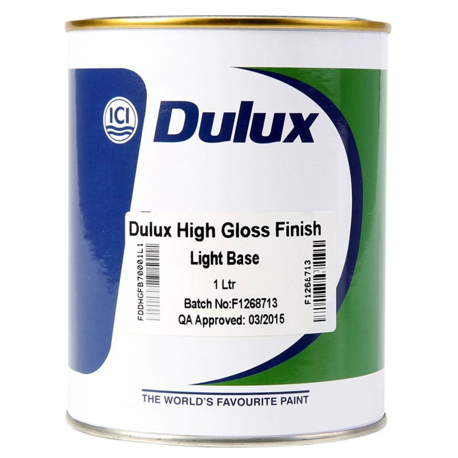 Dulux High Gloss Finish (1 L, Light Base)