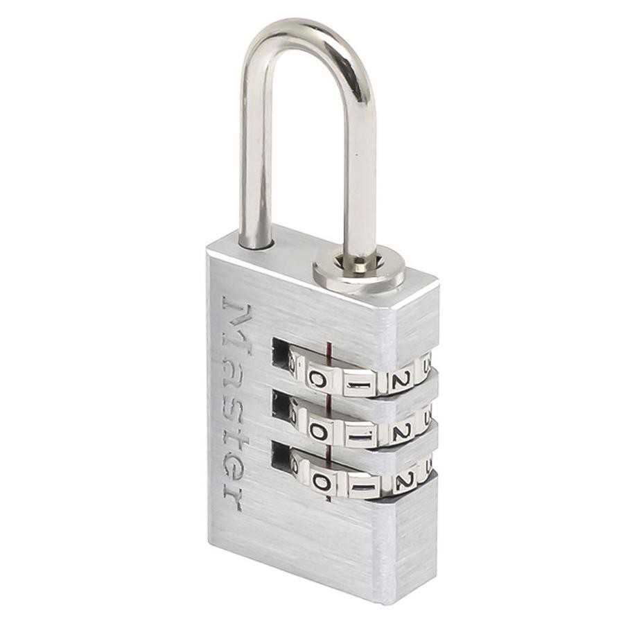 Master Lock Aluminium Set-Your-Own Combination Padlock (9 x 31 x 20 mm, Silver)