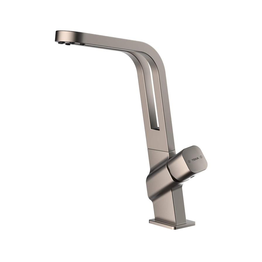 Teka Single Lever Kitchen Tap, ICO 915 Titanium