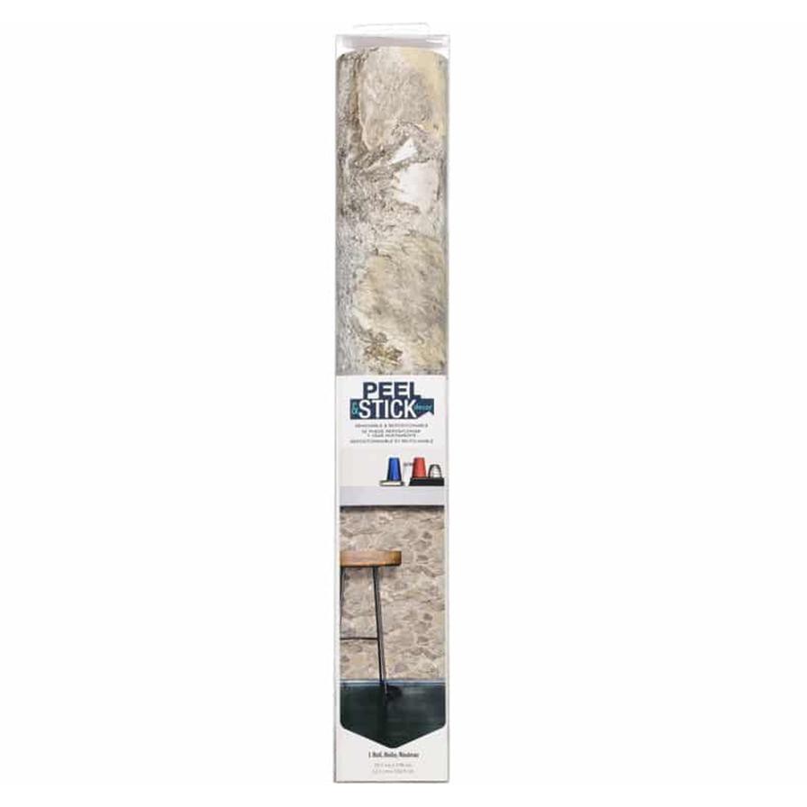 RoomMates Weathered Stone Peel & Stick Wall Décor (502.9 x 0.3 x 624.8 cm)