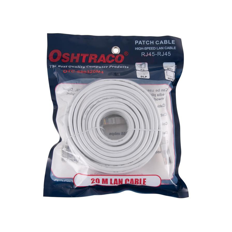 Oshtraco High Speed Patch LAN Cable (20 m)