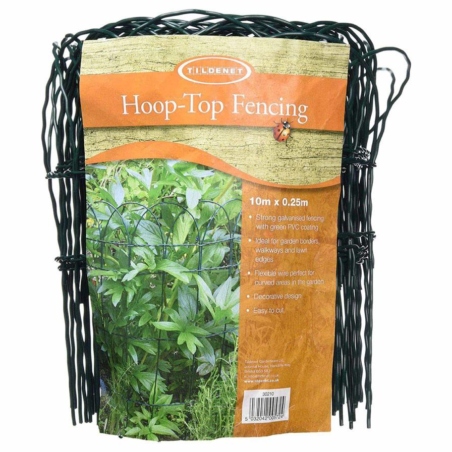 Tildenet Hoop Top Garden Fencing (25 cm x 10 m)