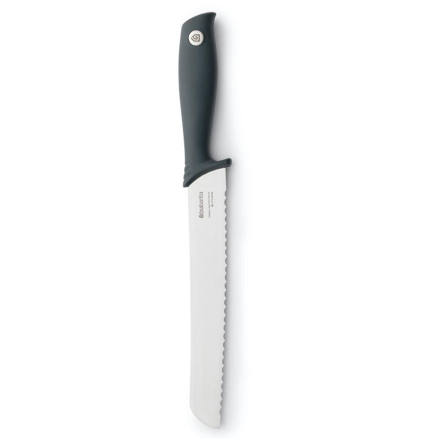 Brabantia Tasty+ Steel Bread Knife (1.7 x 2.6 x 24.8 cm)