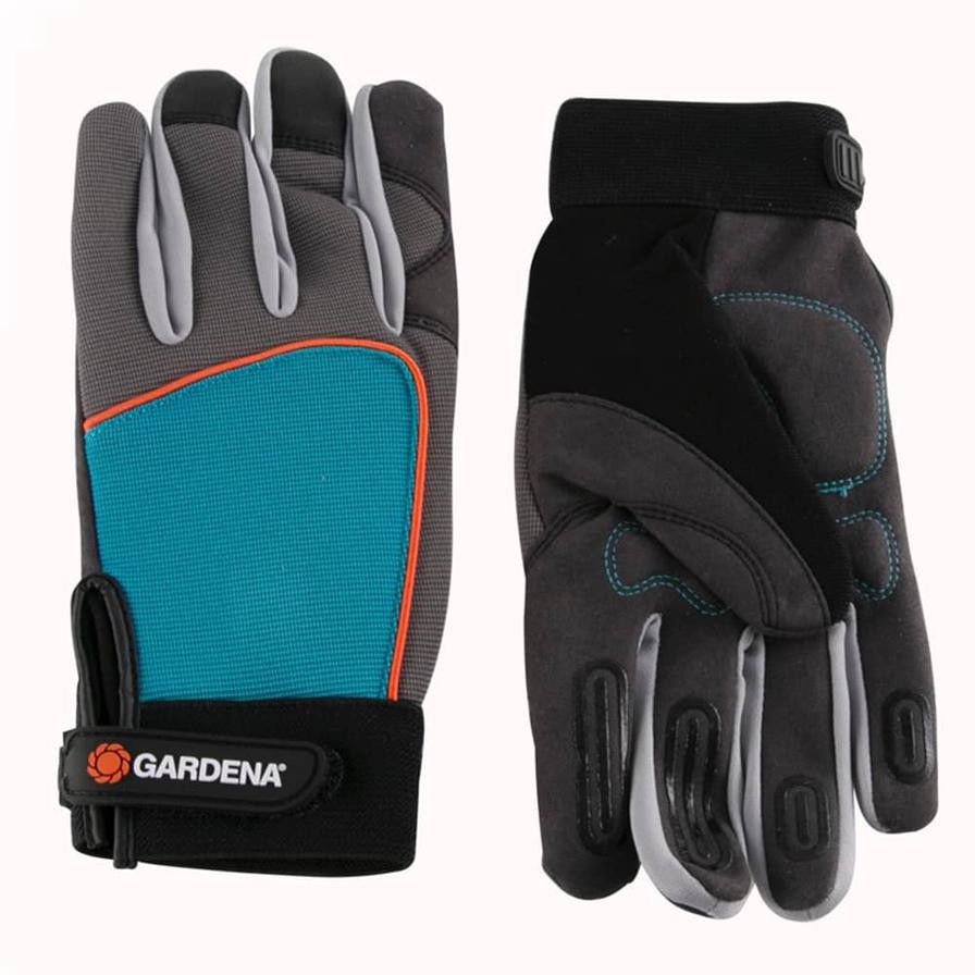 Gardena Extra Large Tool Gloves (Size 10, Teal/Gray)