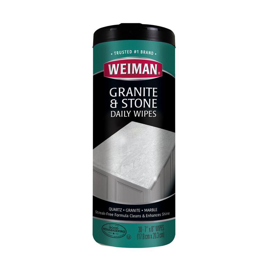 Weiman Granite & Stone Disinfecting Wipe Pack (30 Pc.)