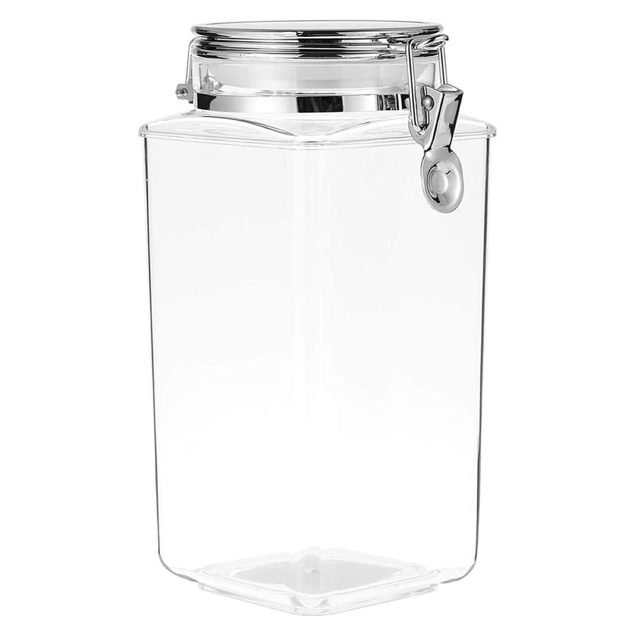 Orchid Square Acrylic Canister (1.5 L)