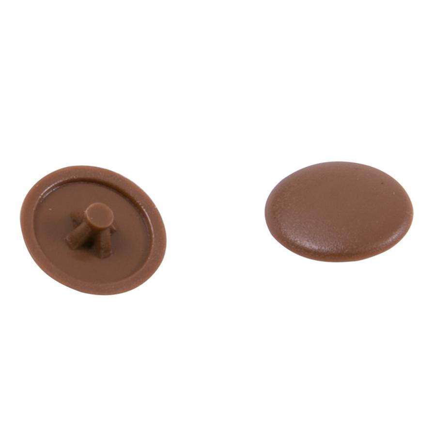 Suki 367551 Plastic Bolt Cover For PZ2 (3.5-5 mm, Pack of 30, Light Brown)