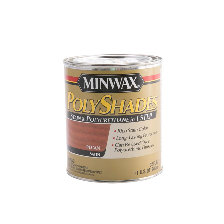 Minwax PolyShades Stain & Polyurethane (946 ml, Satin Pecan)