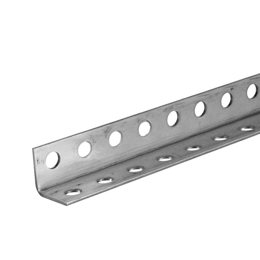 Boltmaster Zinc-Plated Steel Perforated Angle Bar (91.4 x 3.1 cm)