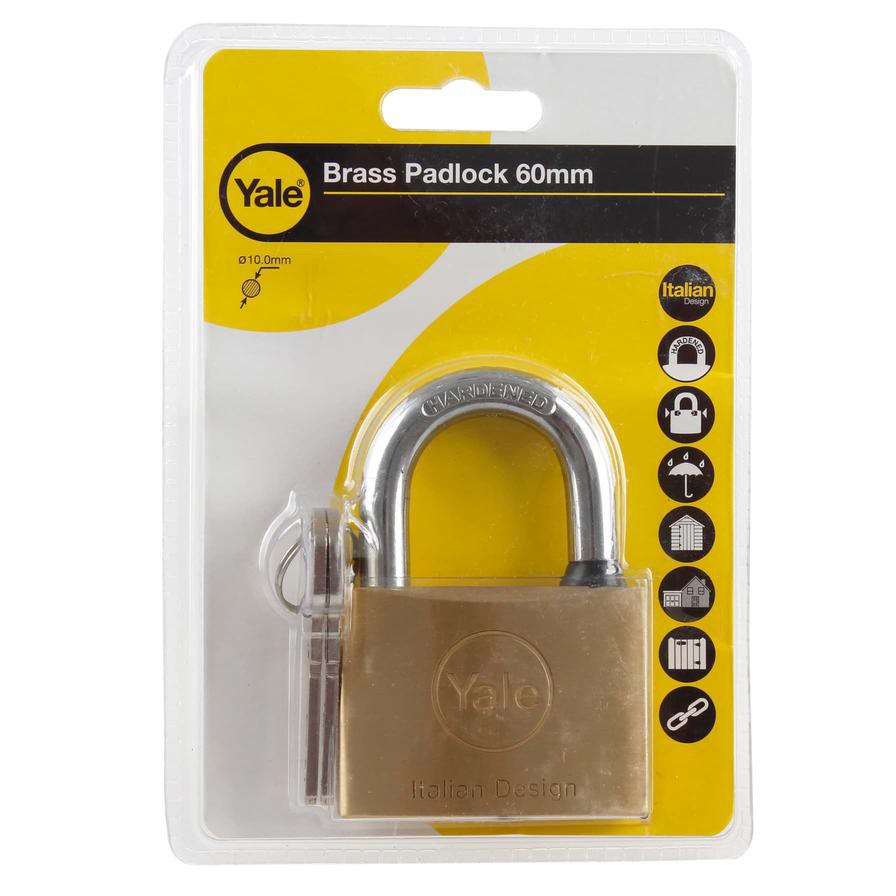 Yale Brass Padlock 113 Series (6 cm)