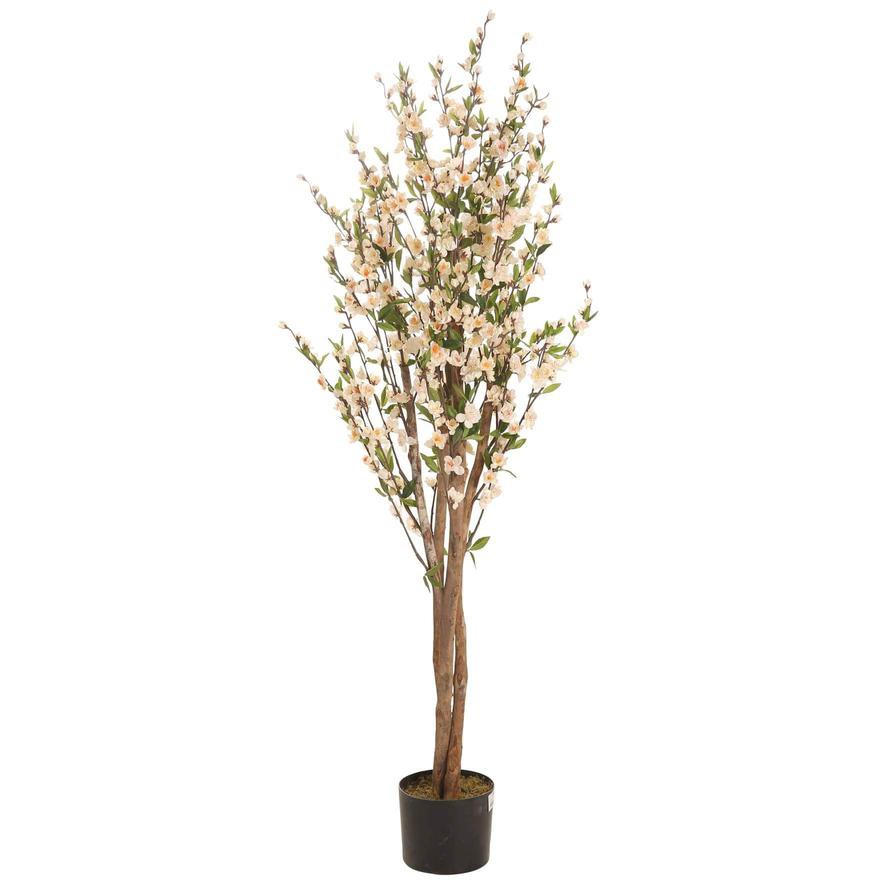 Artificial Cherry Blossom Tree (150 cm, Orange & White)