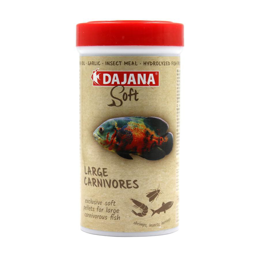 Dajana Soft Large Carnivores Pellet Fish Feed (250 ml)