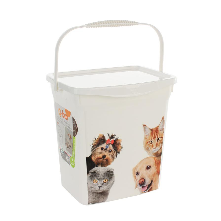 Hobby Life Plastic Pet Food Storage Box (6 L, 12 x 18 x 23 cm)