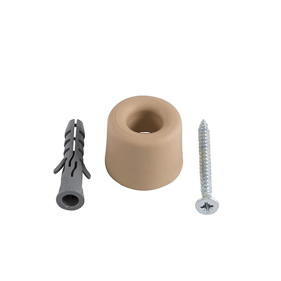 Hettich Small Rubber Door Stop (Beige)