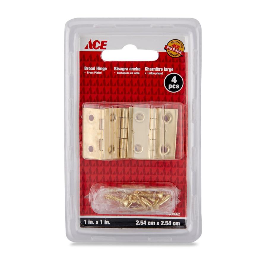 ACE Broad Hinge (2.5 cm, Pack of 4)