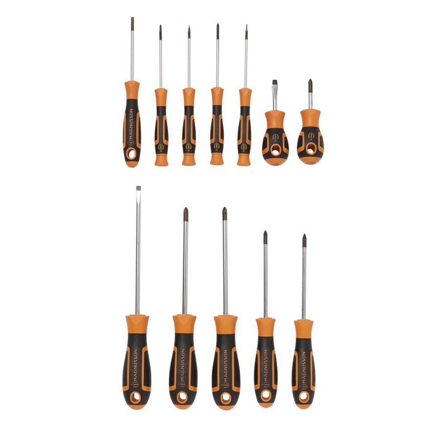 Magnusson Standard Screwdriver, SCS04 (12 Pc.)