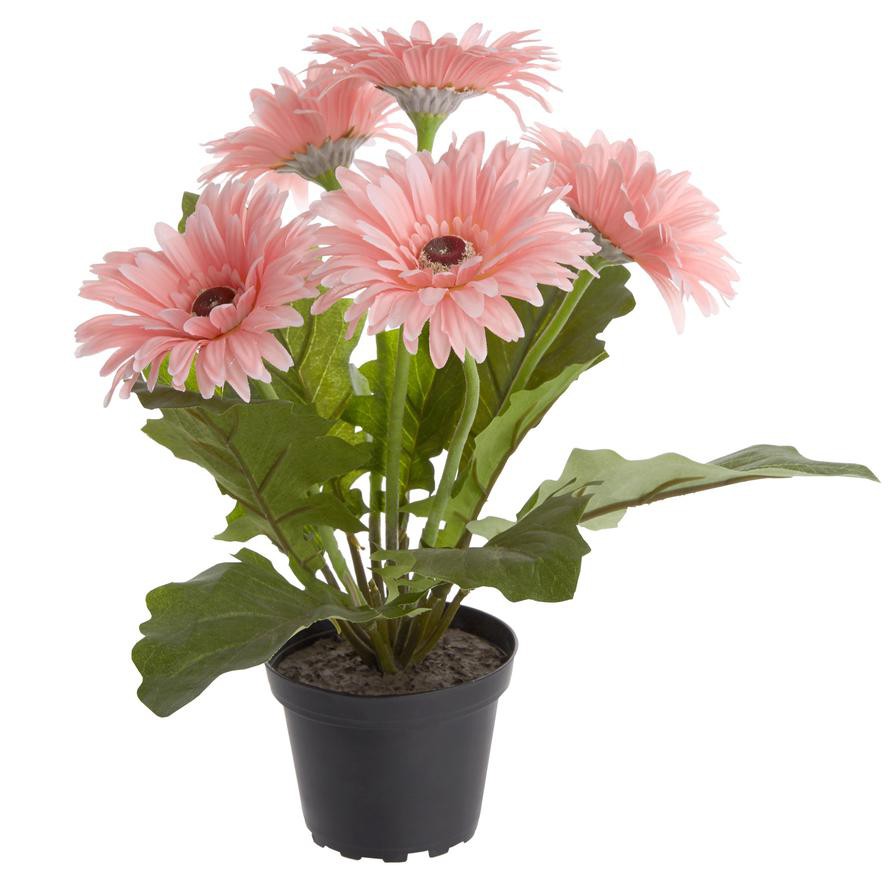 Pink Gerbera Artificial Plant