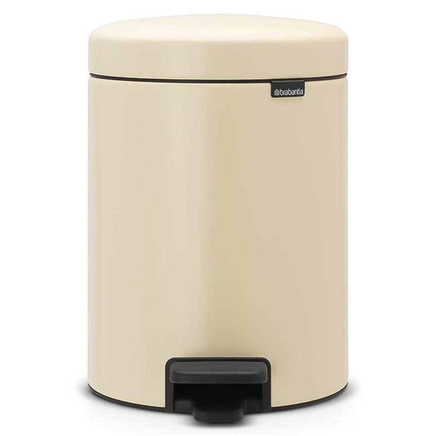 Brabantia NewIcon Pedal Bin  (47 cm, Almond)