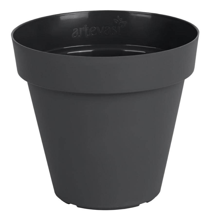 Artevasi Capri Plastic Round Plant Pot (25 x 21.5 cm)