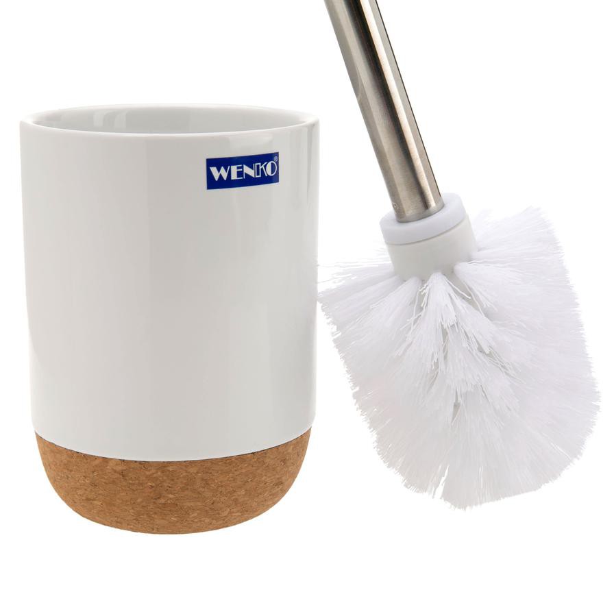 Wenko Toilet Brush (9.3 cm, White)