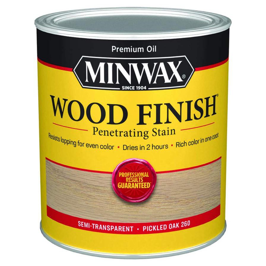 Minwax Wood Finish Penetrating Stain (946 ml, Pickled Oak 260)