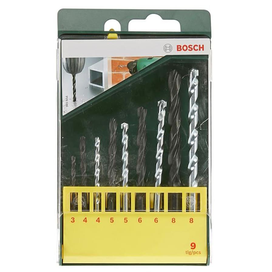 Bosch Metal and Masonry Drill Bit Set (Set of 9)