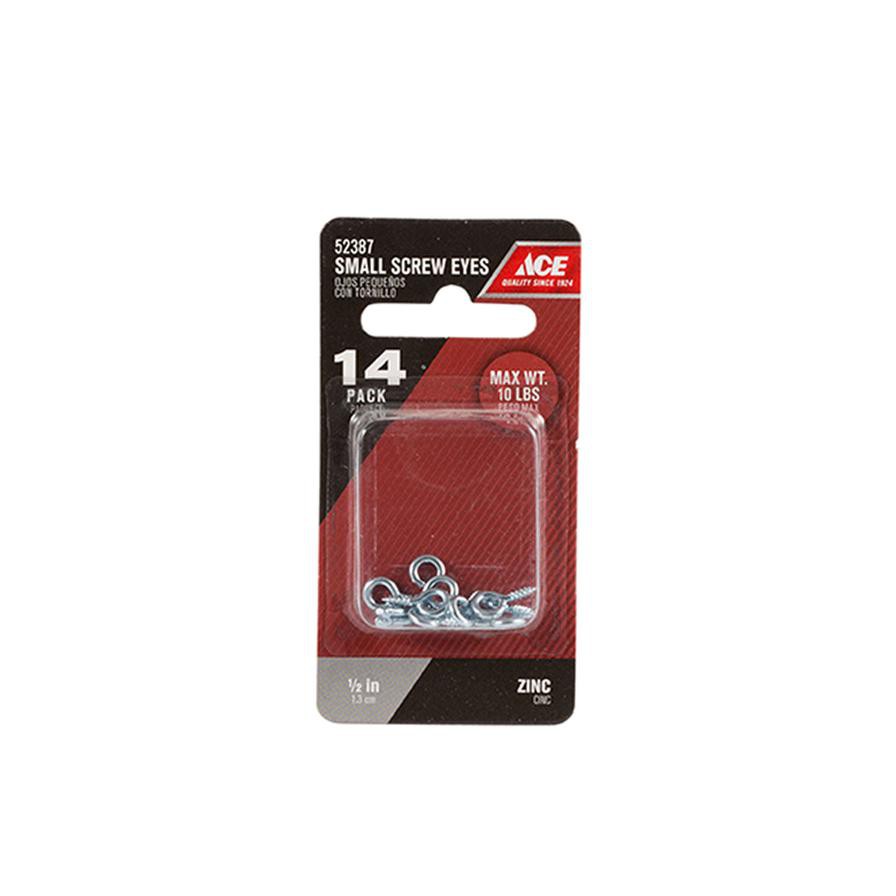 ACE Head Eye Screws (13 mm, Pack of 14)