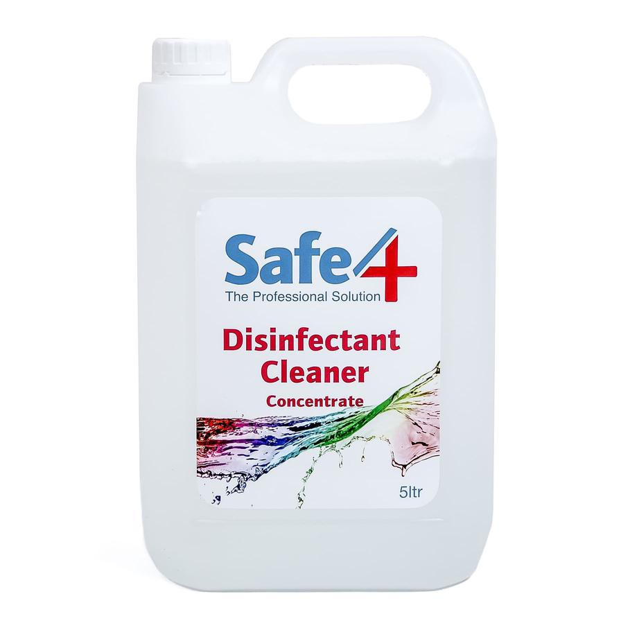 Safe4 RTU Trigger Concentrated Disinfectant Cleaner (5 L, Clear)