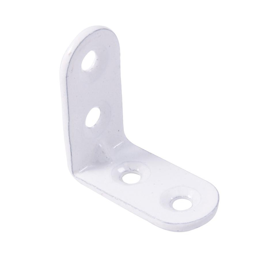 Hettich Connecting Chair Angle (White, 30 x 30 mm)