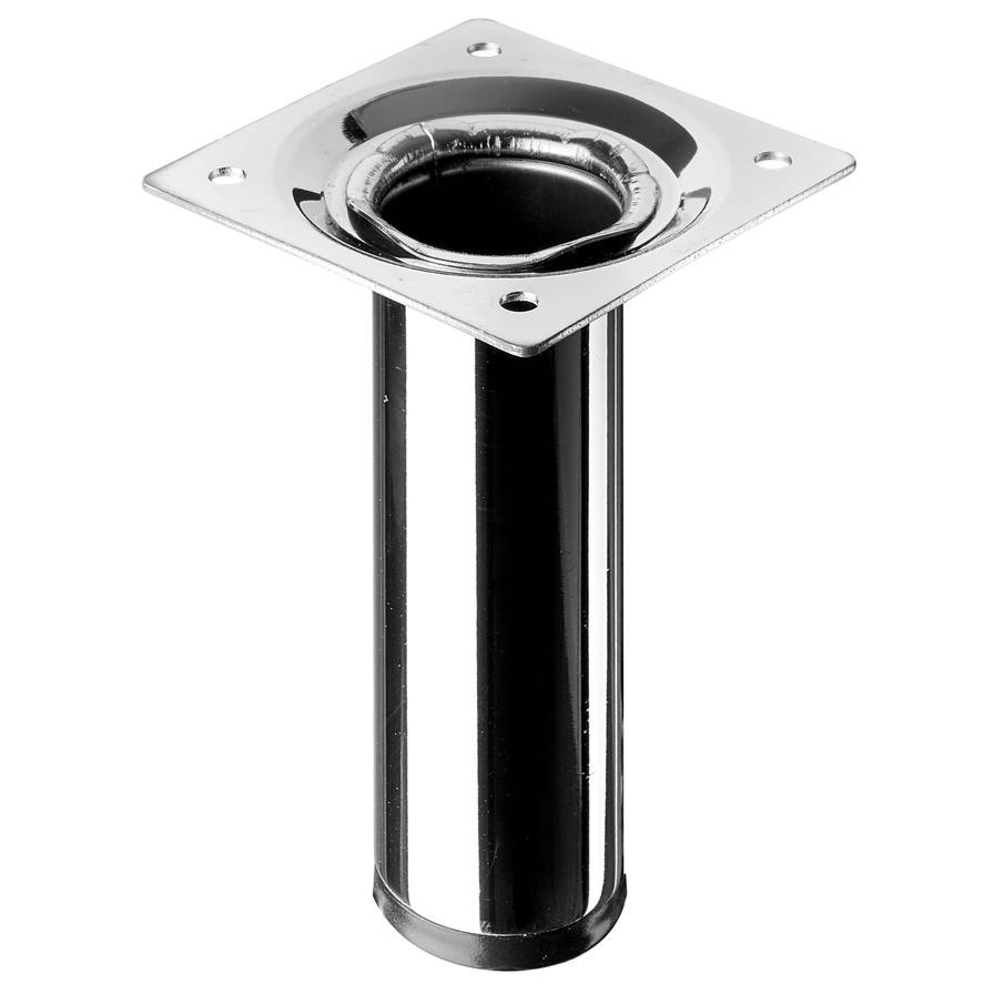 Hettich Furniture Leg (30 x 100 mm, Chrome)