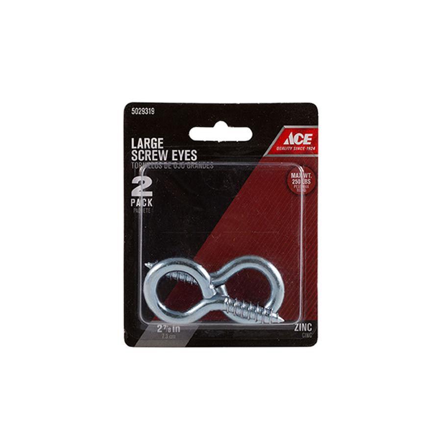 ACE Head Eye Screws (7.3 cm, Pack of 2)