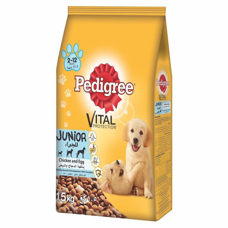 Pedigree Vital Protection Junior (Chicken & Egg, 1.5 kg)