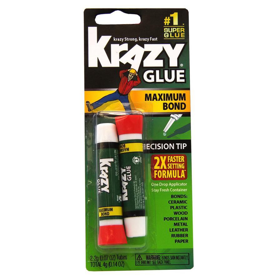 Krazy Glue Maximum Bond Super Glue (2 g, 2 pc)