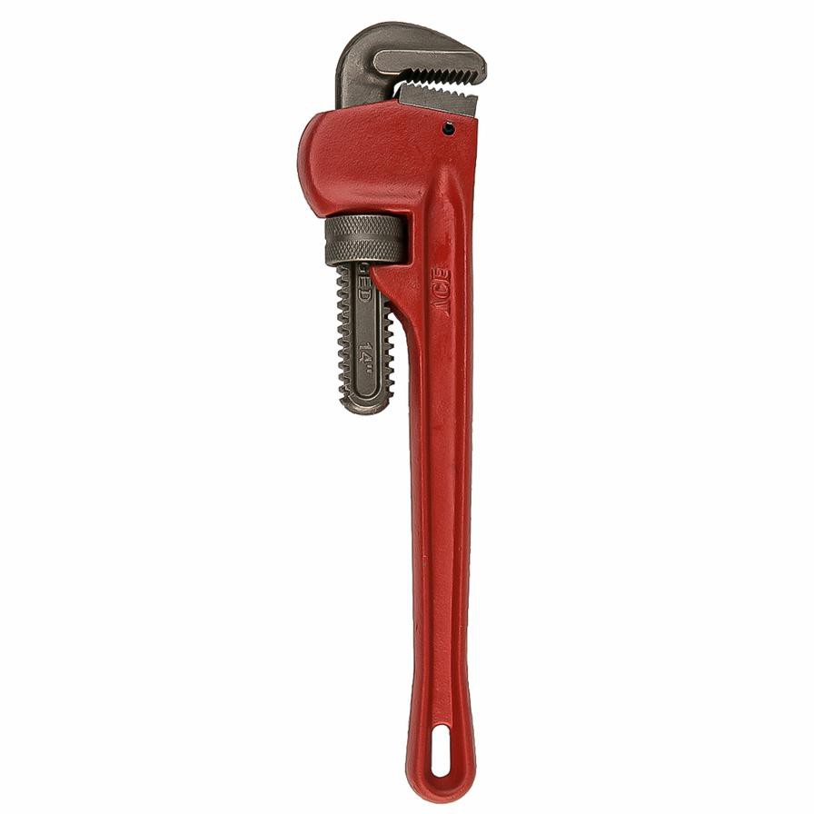 Ace Pipe Wrench (35.6 cm, Red)