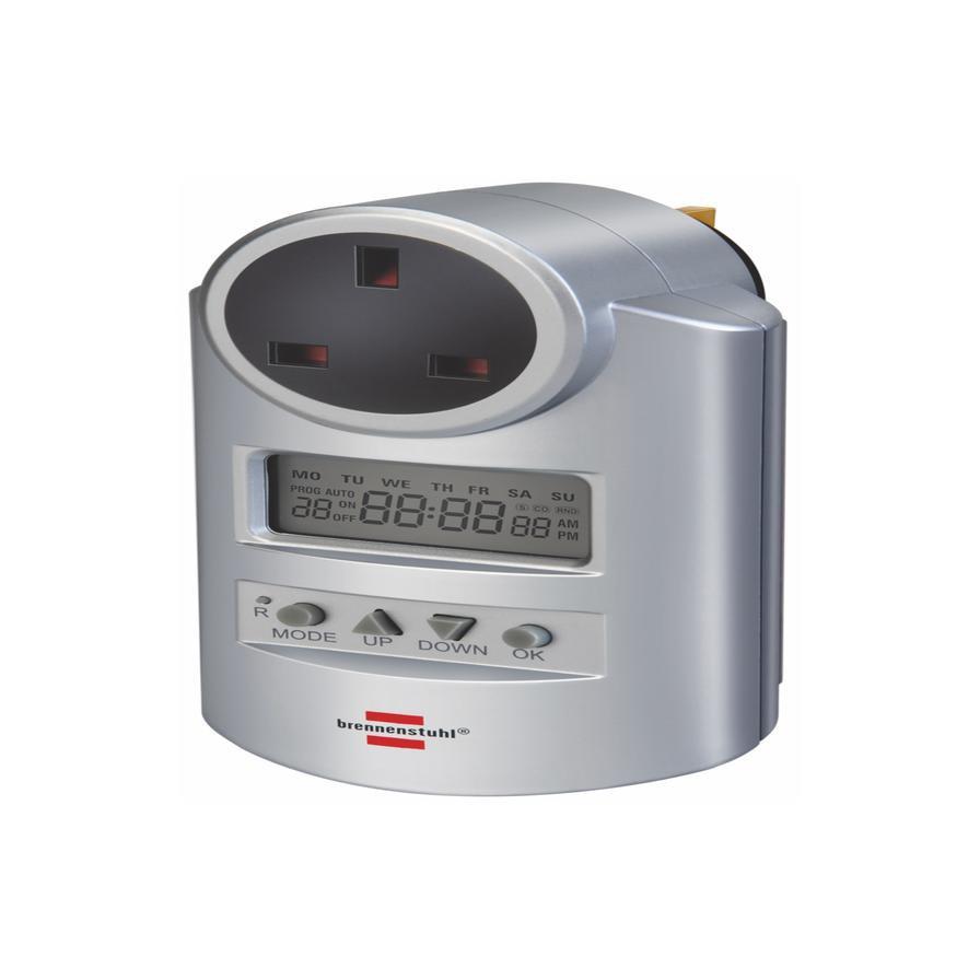 Brennenstuhl Primera-Line Digital Weekly Timer DT (Silver)