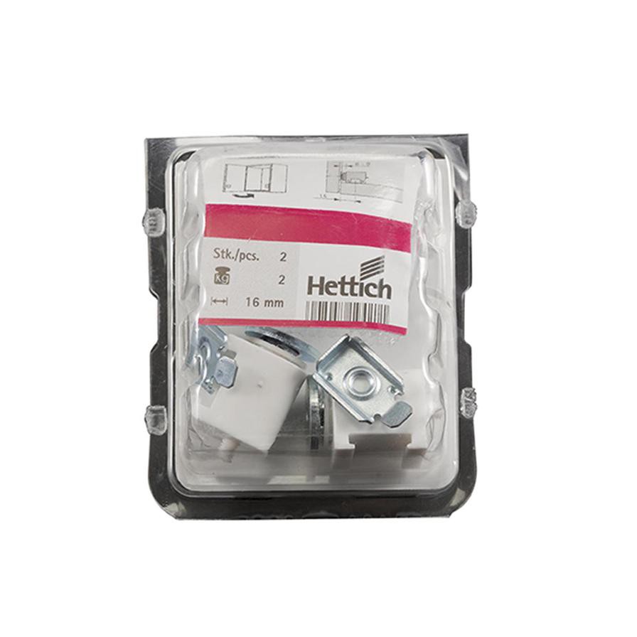 Hettich Adjustable Magnetic Catch (18 x 16 x 27 mm, Pack of 2)